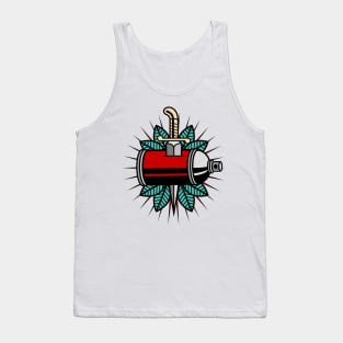 Spray Can Tattoo Tank Top